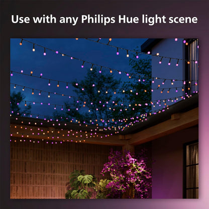 Philips Hue Guirnalda de luces Festavia 250 LEDs multicolor