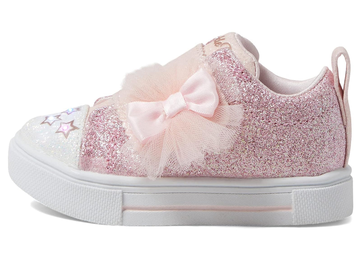 Skechers Twinkle Toes Twinkle Sparks - Tenis con Purpurina Gems Zapatillas para Niñas
