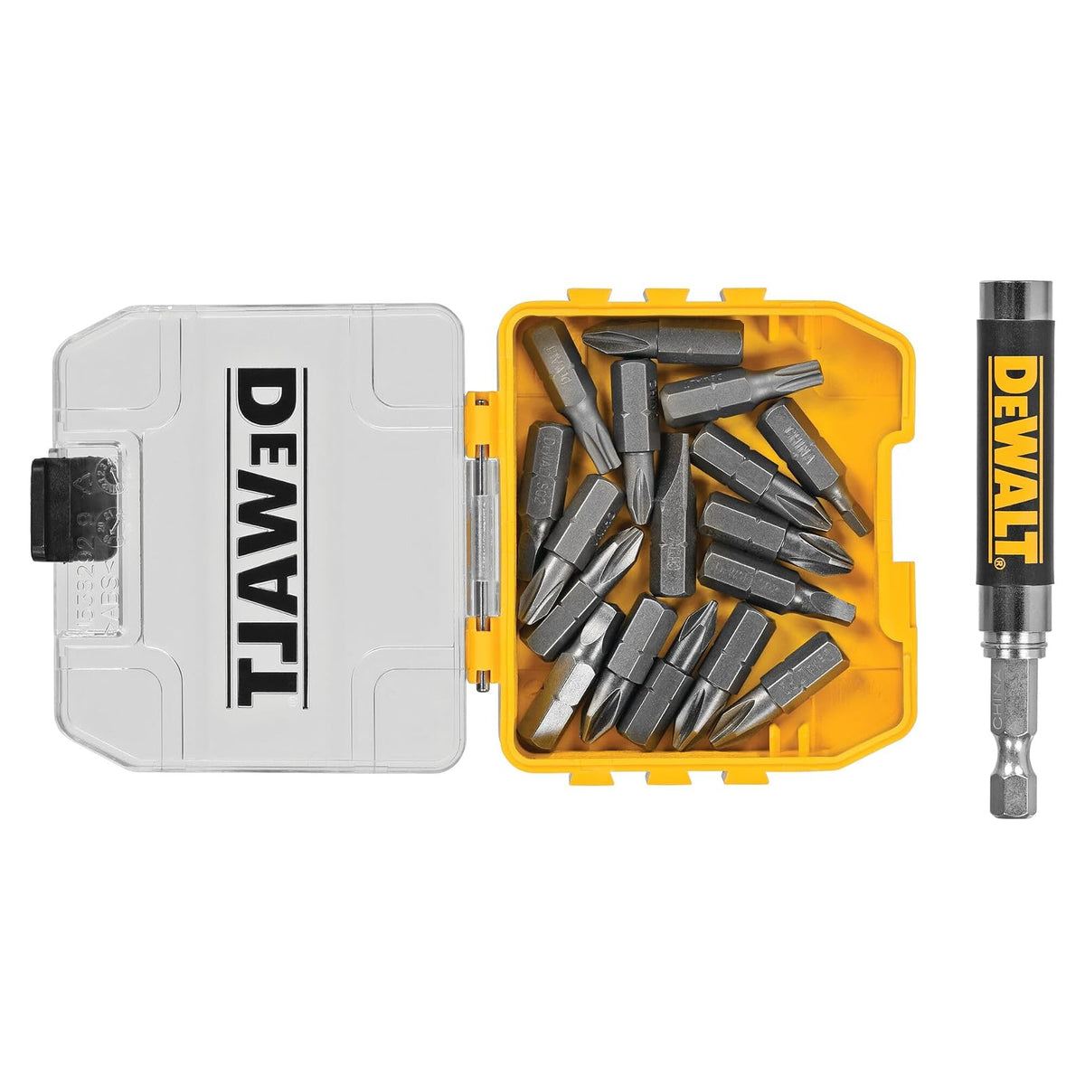 DEWALT DWAF2058CS 18 pieza(s) Juego de guía magnética compacta, color amarillo