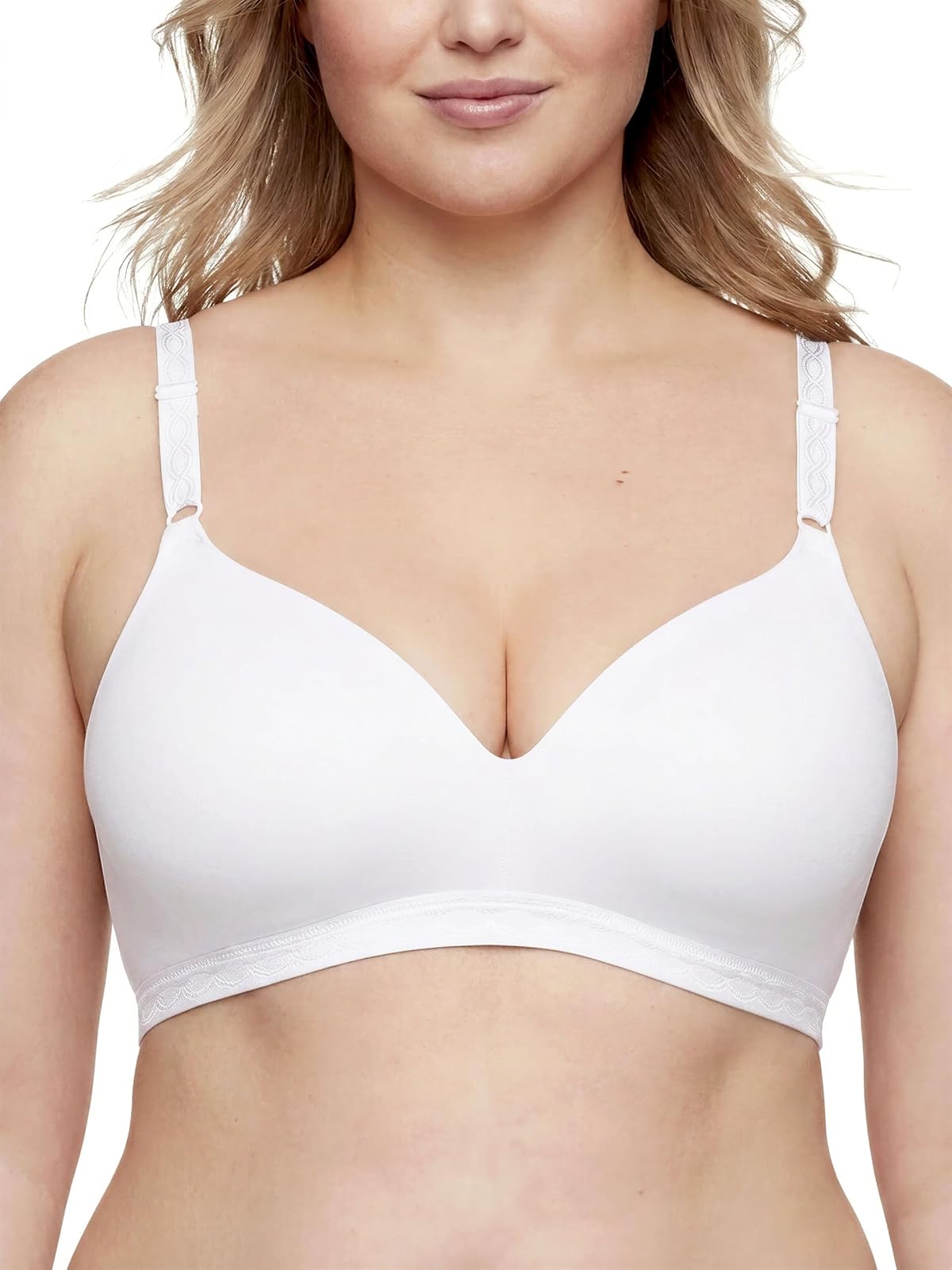 Warner's Cloud 9 Brasier de Contorno sin Varillas para Mujer - 40C - Blanco