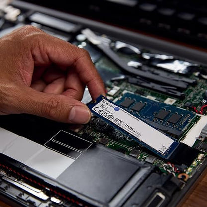 Kingston SSD NV3, Capacidad: 1000GB, Factor de Forma: M.2 2280, Interfaz: NVMe PCIe Gen 4.0 x 4 Carriles, Lectura: 6000MB/s y Escritura: 4000MB/s, SKU: SNV3S/1000G