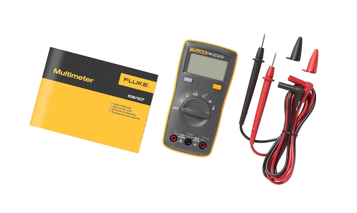 Fluke 107 Multímetro Digital de Bolsillo CAT III 600 V - Small
