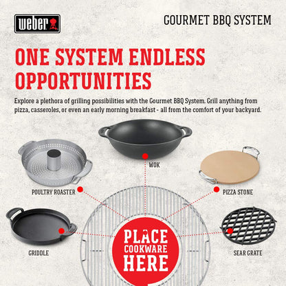 Weber 8834 sistema de barbacoa gourmet Sear Grate