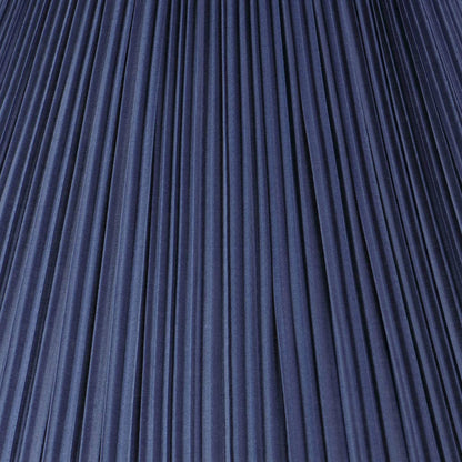 Aspen Creative: Visualización decorativa de repuesto, araña oscura Bule, tradicional, plegado con hongos, azul oscuro, 6-1/2" superior x 15" inferior x 11" inclinada
