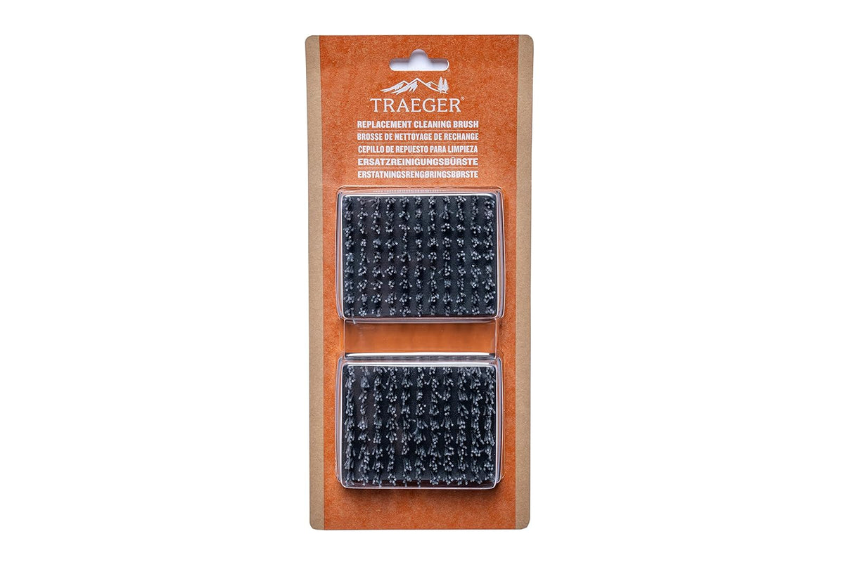 Traeger Cepillo de Limpieza para Barbacoa de Repuesto, Paquete de 2