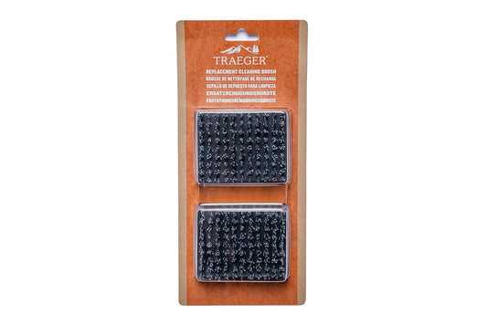 Traeger Cepillo de Limpieza para Barbacoa de Repuesto, Paquete de 2