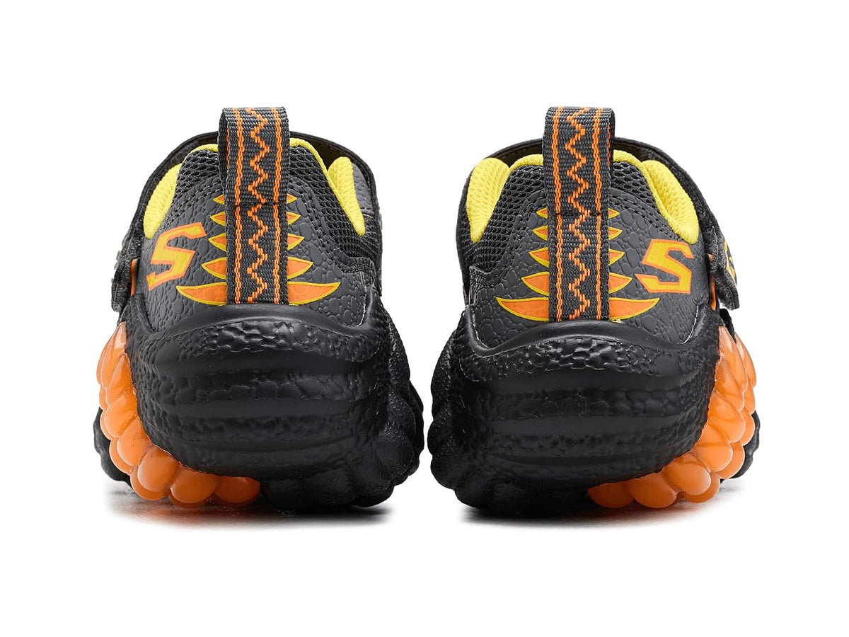 Skechers Skech-o-Saurus Lights 2.0 para niño | Casual, iluminado, luces S, cierre adaptativo, tema de dinosaurio