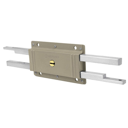 Hermex CB-32, Cerradura doble barra, doble cerrojo