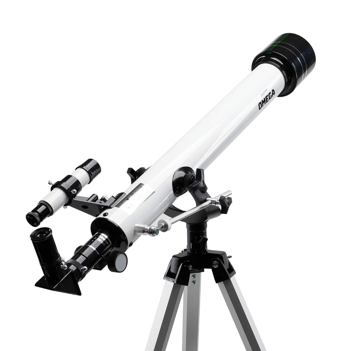 Educational Insights GeoSafari Omega Refractor Telescope. Telescopio para niños y Adultos, Compatible con el Aprendizaje de CTIM, Ideal para Explorar el Espacio, la Luna y Las Estrellas
