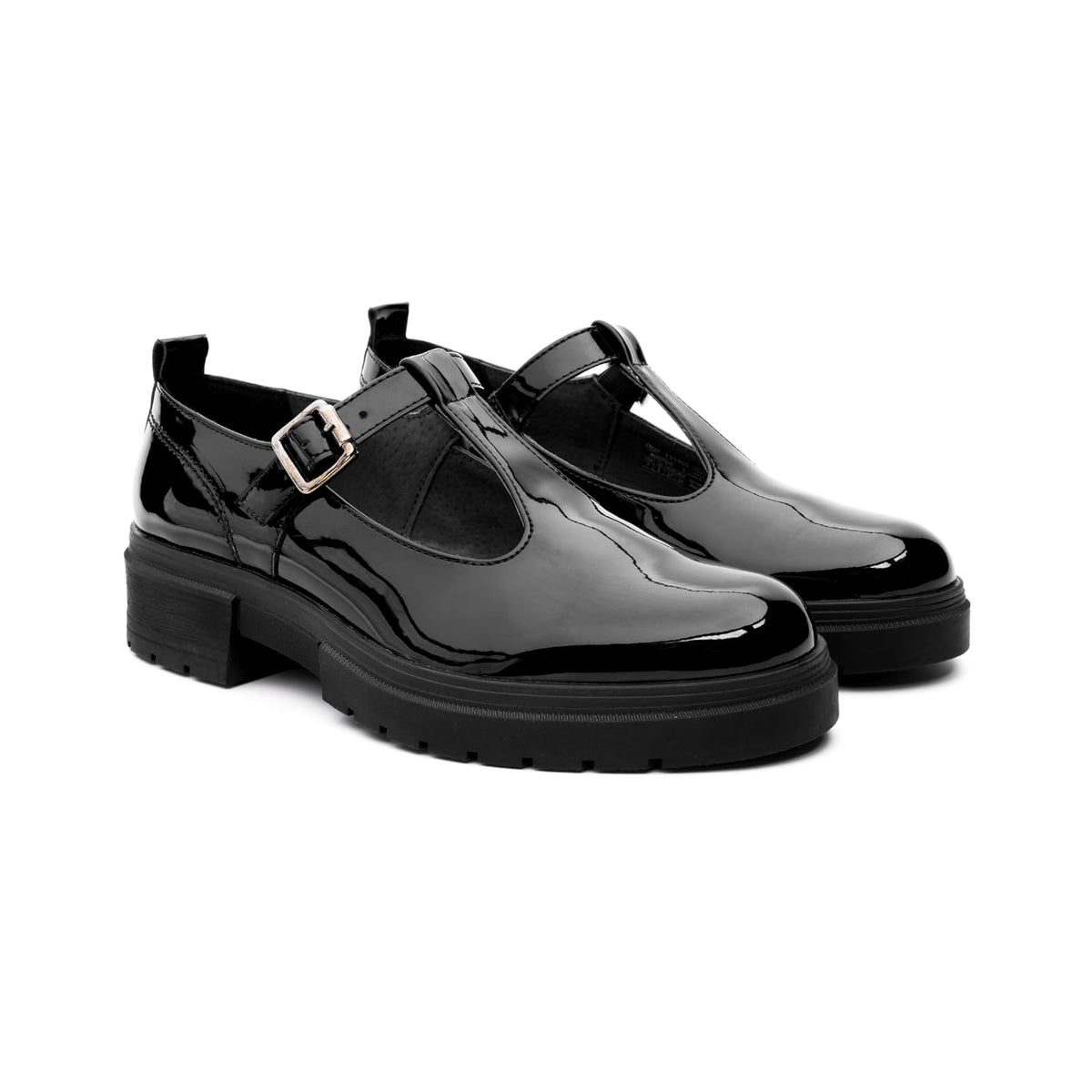 Flexi Zapato Flexi Escolar 131909 Negro Zapatos para Uniformes de Escuela para niña