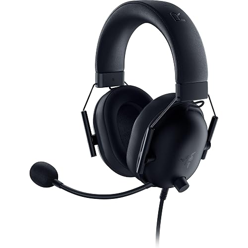 Razer V2 X Auriculares para Xbox: Diafragmas de 50mm - Micrófono Cardioide - Ligero - Almohadillas Aislantes de Ruido - para Xbox Series X, Series S, PS5, PC, 3.5mm - Negro