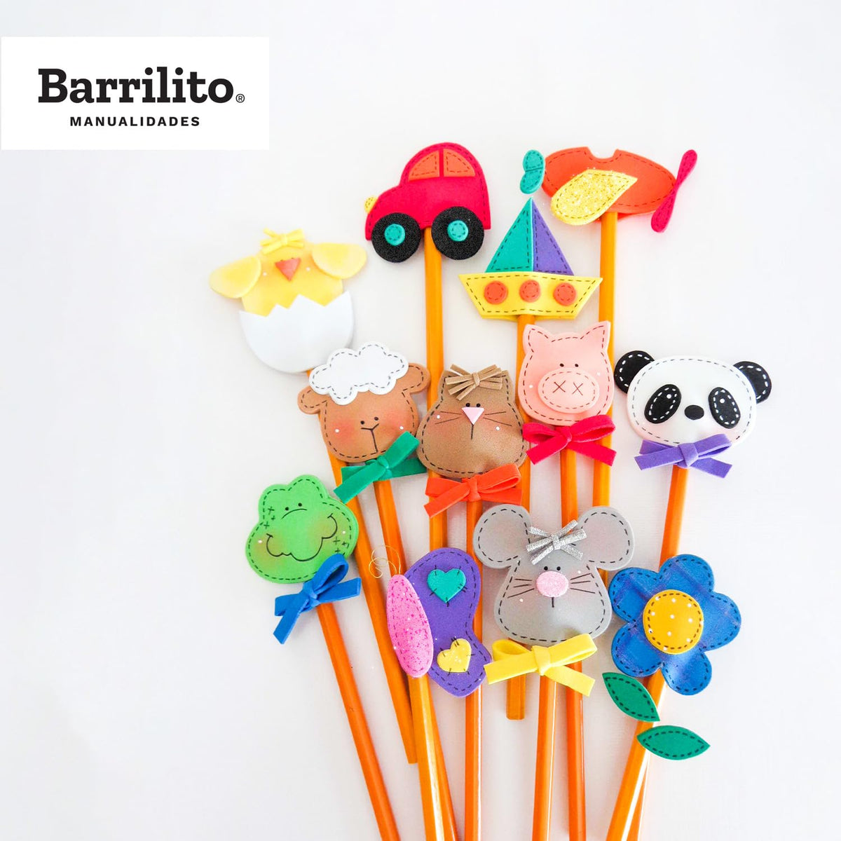 Barrilito Foamy Tamaño Carta Blanco, 24 Hojas