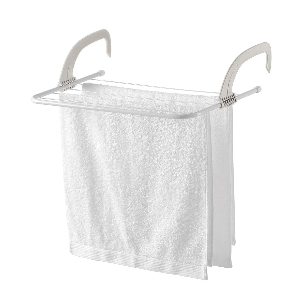 RAYEN | Tendedero Plegable 4 m de Acero | Secador de Ropa Compacto y Resistente | Diseño Ahorrador de Espacio para Interior o Exterior | Color: Blanco | Mod. 23.02