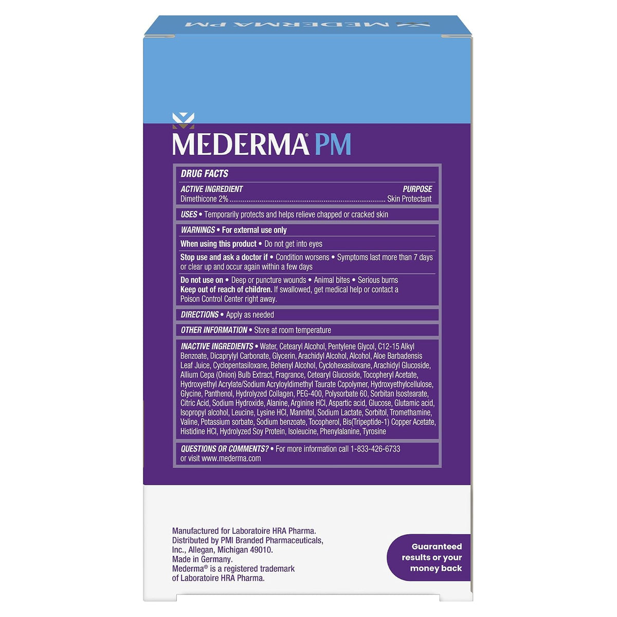 Mederma PM Crema intensiva para cicatrices durante la noche - 1.0 oz (28 g) Tratamiento avanzado para cicatrices que funciona con la actividad regenerativa nocturna de la piel