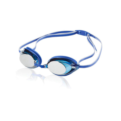 Speedo Vanquisher 2.0 Lentes para natación con superficie de espejo, plateado/azul