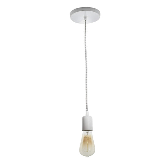 MAXXI MX-CLC02/BTX Copo Socket para Candil, color Blanco Textil