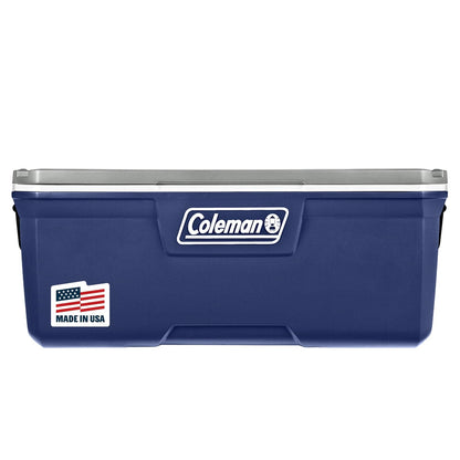Coleman Classic Series - Enfriador portátil con Aislamiento, Resistente a Fugas para Exteriores, Mantiene el Hielo hasta 5 días, 52/70/120/150 Cuartos de galón - 150 cuartos - Twilight