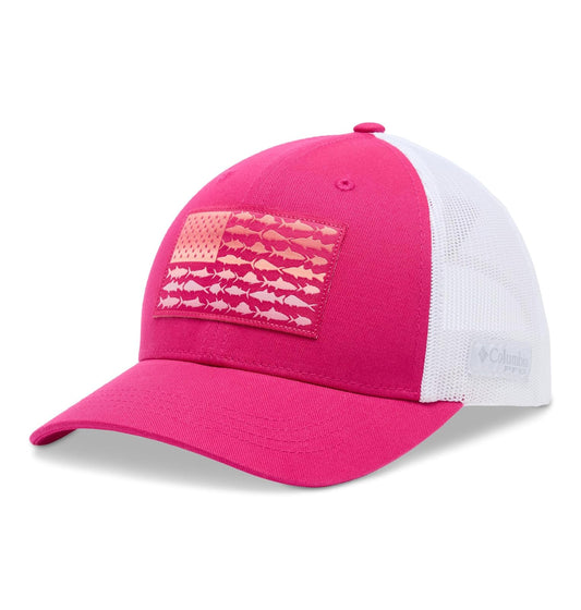 Columbia PFG Fish Flag Snap Back Tapa Mujer