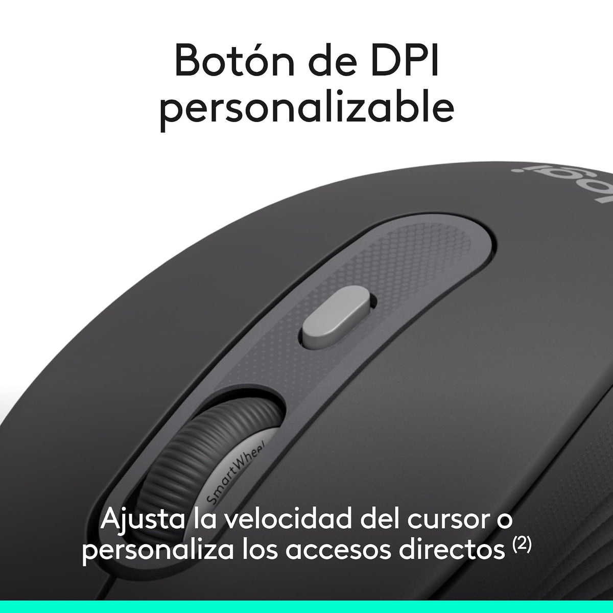 Logitech Signature Wired M520 for Business, Mouse con Cable Óptico, Conectividad USB-C Plug and Play, Compatible con Windows/Mac/Chrome/PC/Portátiles, Color Grafito