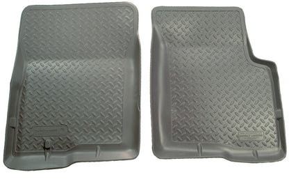Husky Liners - Alfombrillas de Estilo clásico | Se Adapta a Toyota Tacoma Access 1995-2004 y Solo Cabina estándar | Fila Delantera, 2 Piezas, Color Gris - 35112 - Classic Style Front Floor Mats - gris