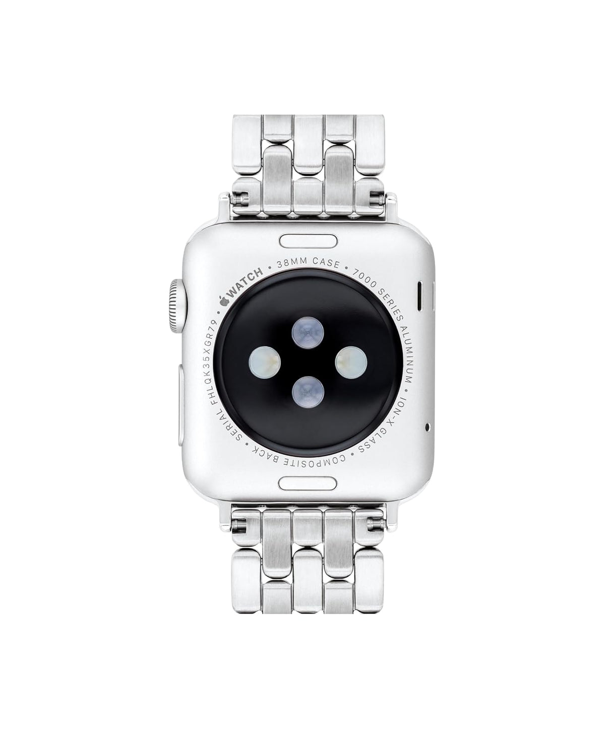 COACH Correa para Apple Watch, compatible con Apple Watch de 38 mm, 40 mm, 41 mm, correa intercambiable, diseño de vidrio para un aspecto deslumbrante, personaliza tu estilo