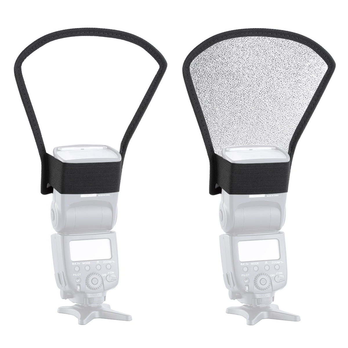 NEEWER Cámara Speedlite Flash Difusor de Reflector Kit y Caja de Luz para Canon Nikon y Otras Cámaras DSLR, TT560 TT850 TT860 NW561 NW670 VK750II