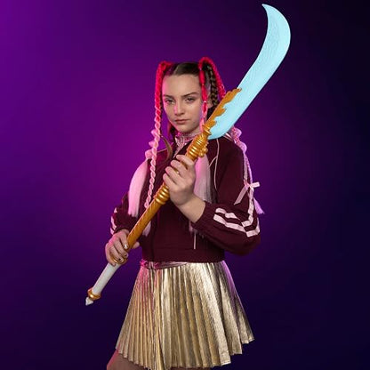 KPOP DEMON HUNTERS Nerf Espada Lunar Curva de Mira, Juguete de rol y Cosplay