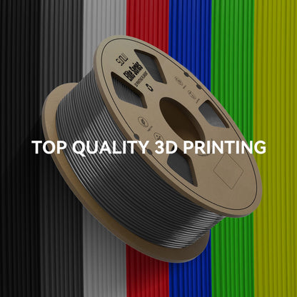 SUNLU - Filamento oficial Elite PETG de 1,75 mm - 1 kg (2,2 libras), filamento de impresora 3D fuerte, precisión dimensional de 1,75 mm +/- 0,02 mm, 320 metros, gris