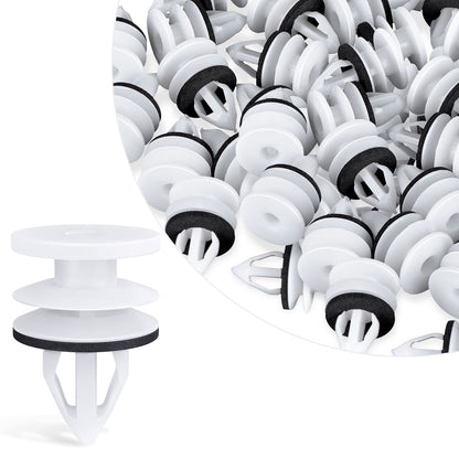 GOOACC Clips Retenedores de Plástico para Paneles y Guardabarros - 50 Clips 11mm