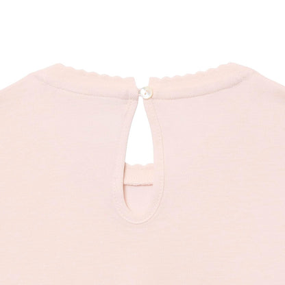 Lacoste Playera De Mujer, Algodón Manga Corta Corte Entallado