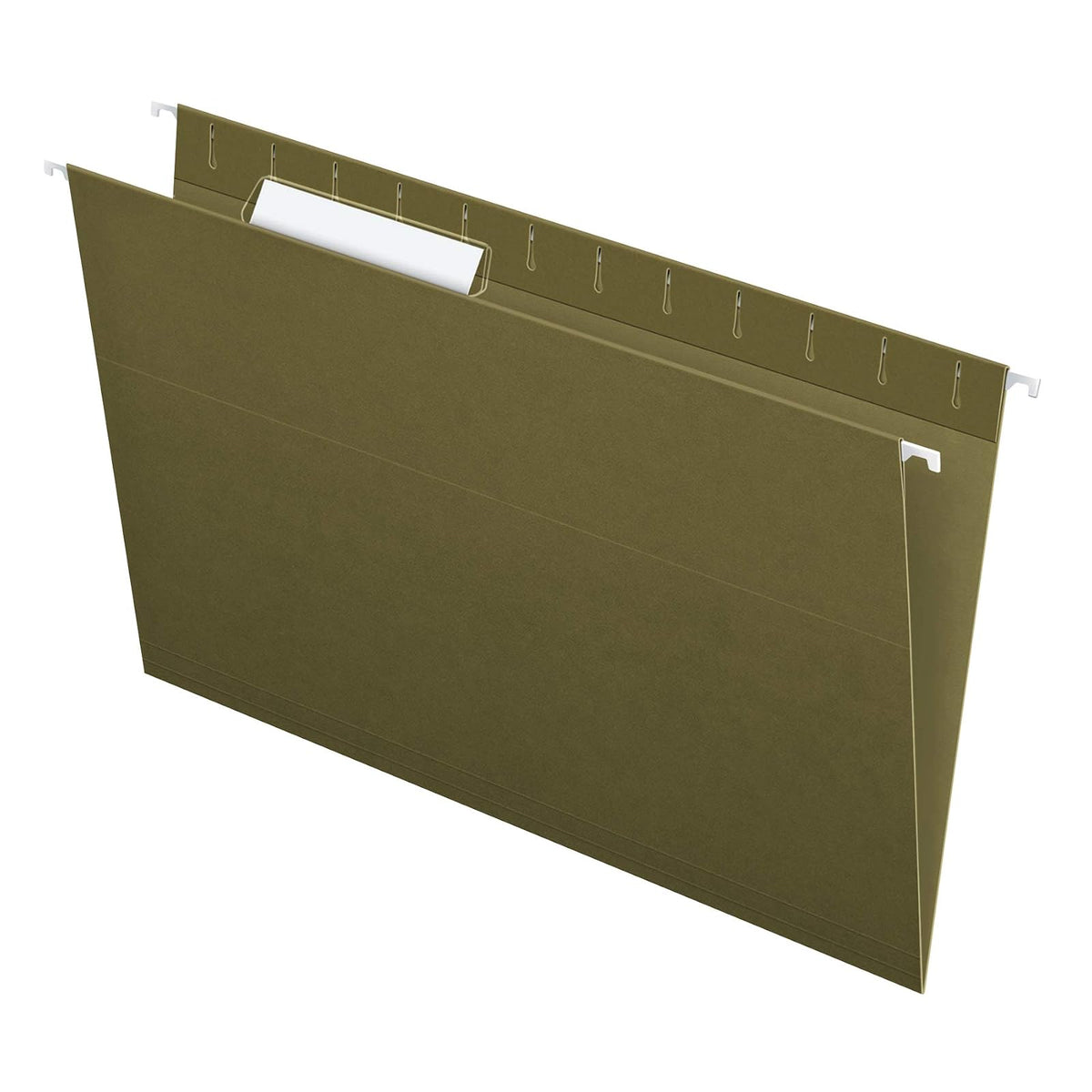 Pendaflex Carpetas colgantes recicladas, tamaño legal, verde estándar, corte 1/3, 25/BX (81621)