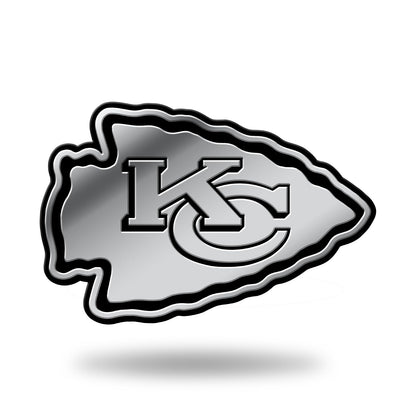 Rico Industries Emblema Moldeado para Auto NFL - Kansas City Chiefs