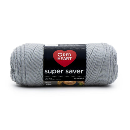 Red Heart Estambre Acrílico Peso Medio Categoría 4 - Gris polvoriento - Sólido