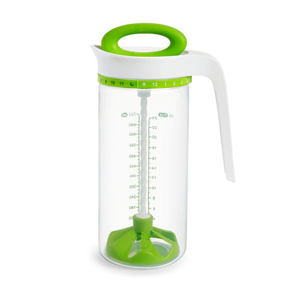 Munchkin Smart Blend - Jarra de mezcla de fórmula y almacenamiento de leche materna, 24 onzas, verde