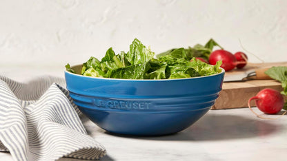Le Creuset - tazón múltiple de gres, 1.7 cuartos de galón, sal marina
