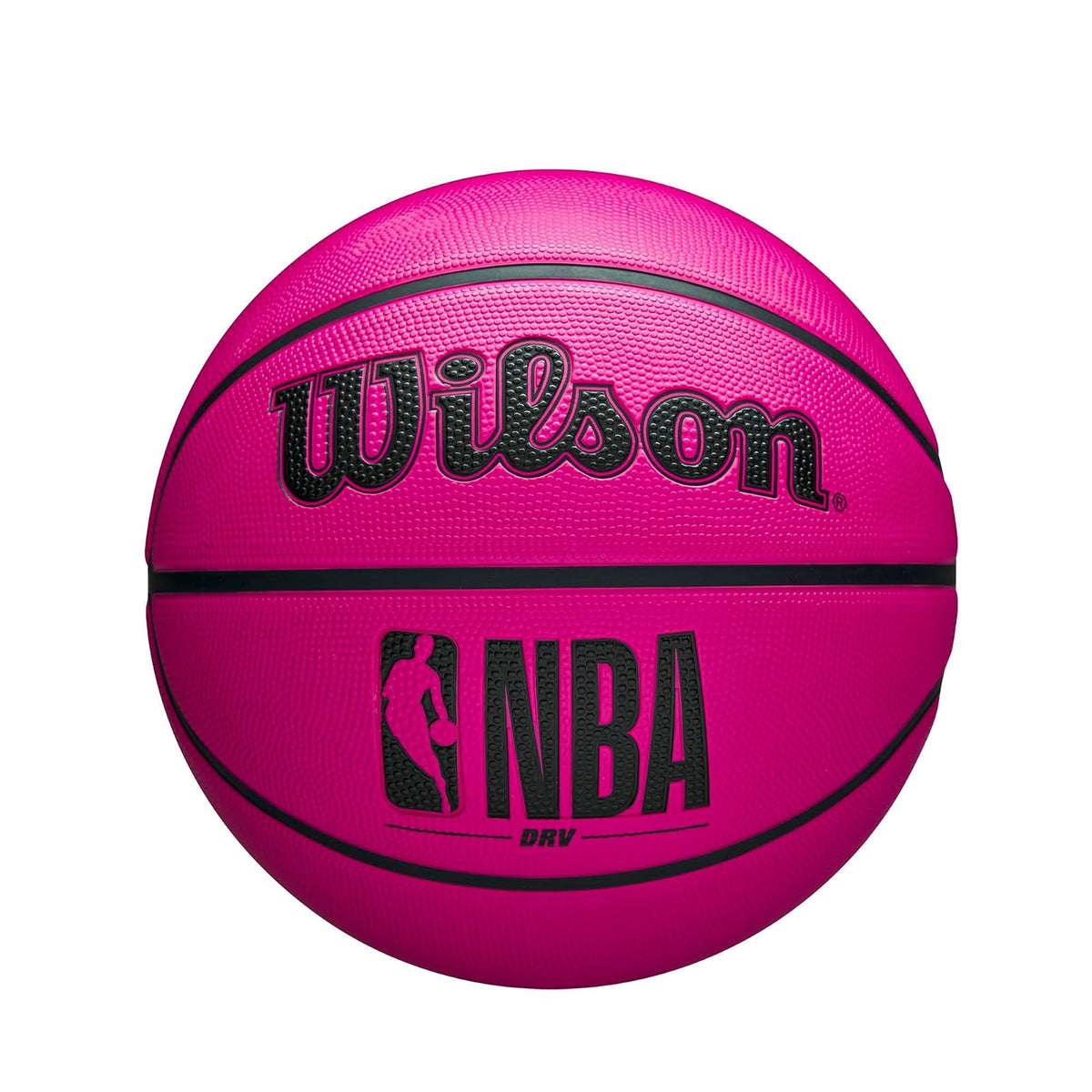 Wilson NBA DRV Balón de Baloncesto para Exterior - Rosado - Size 5 - 27.5"