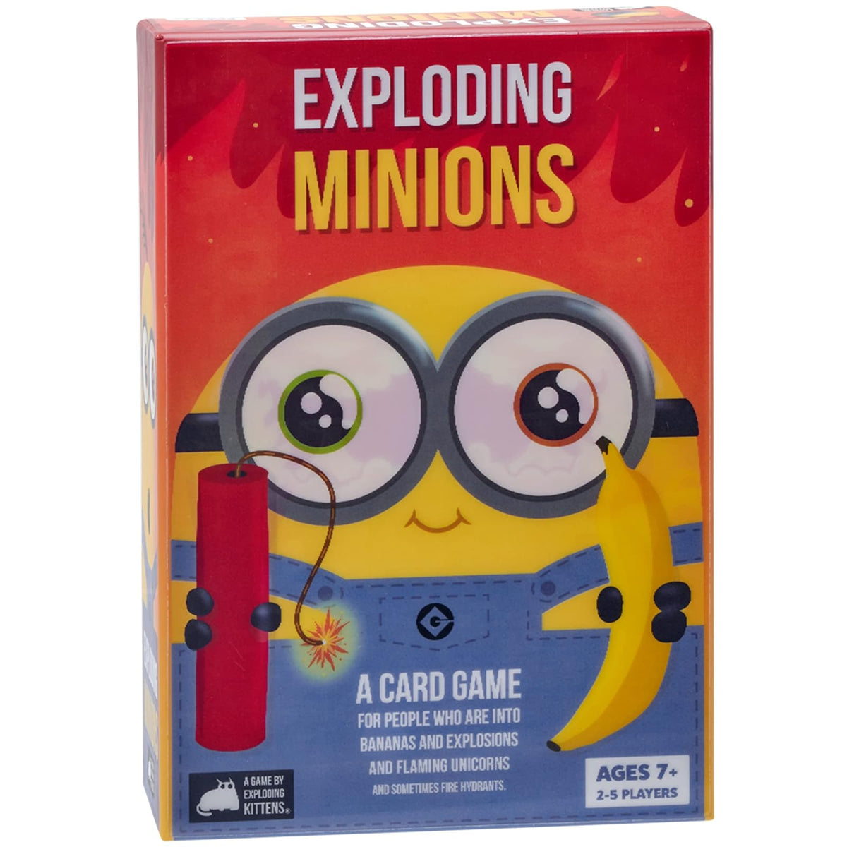 Exploding Kittens Juego de Cartas para Fiestas Familiares - Minions explosivos