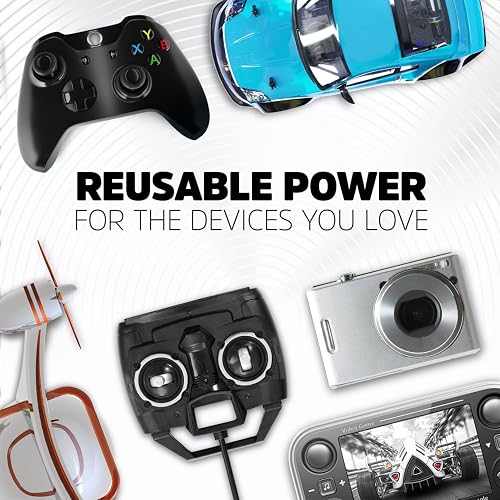 Energizer Baterías AA Recargables, batería Universal Doble A precargada, 16 Unidades