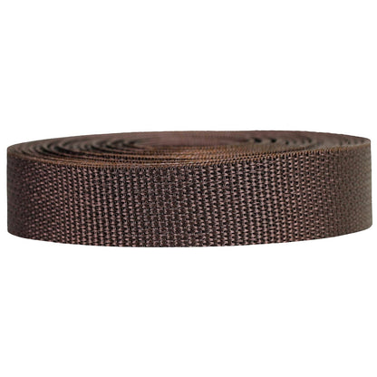 Strapworks Cincha de Polipropileno Utilitaria 2 Pulgadas - Marrón - 1" x 25 yard