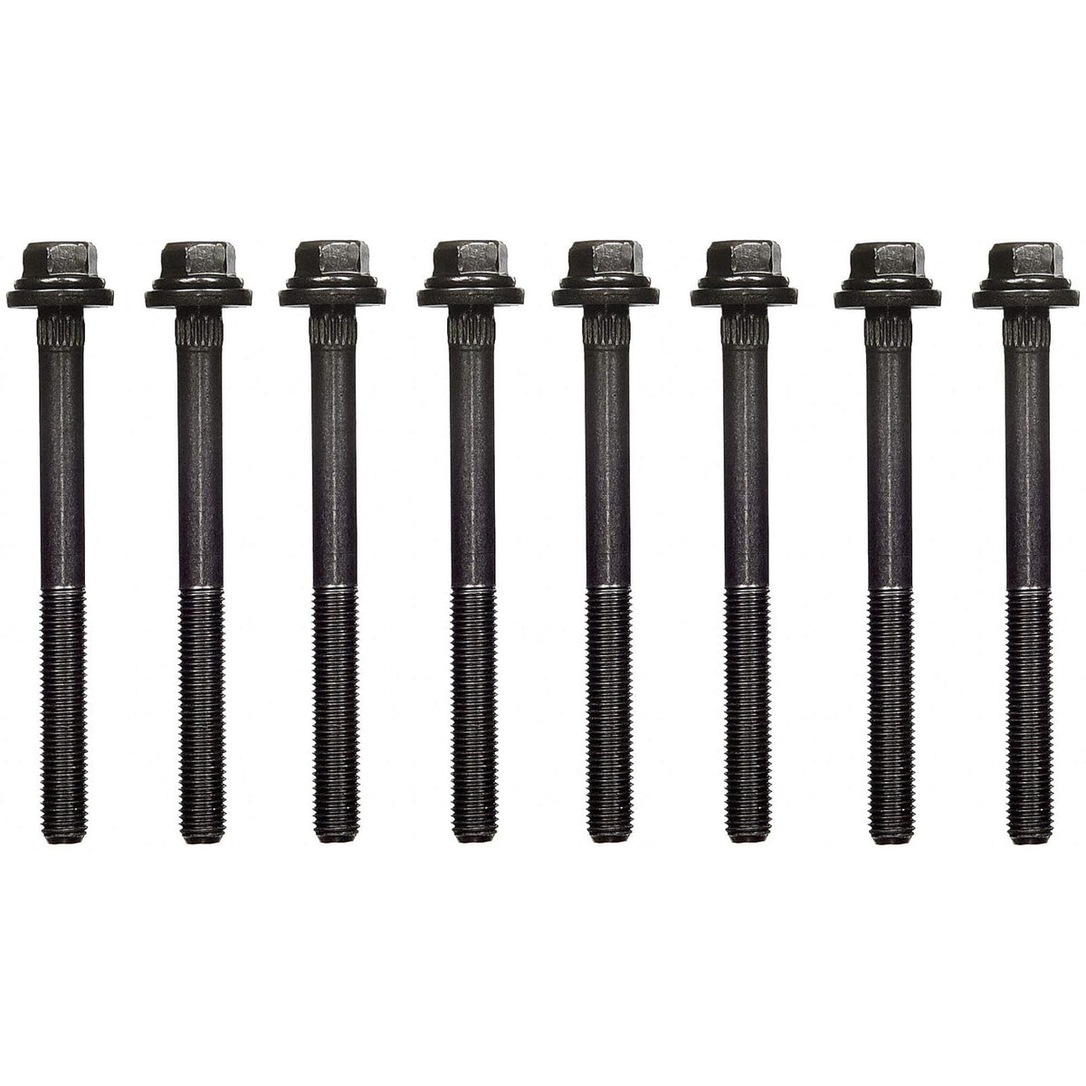 Fel-Pro Juego de Tornillos de Cabeza ES 72163, Negro | Compatible con Jeep Wrangler 2007-2011