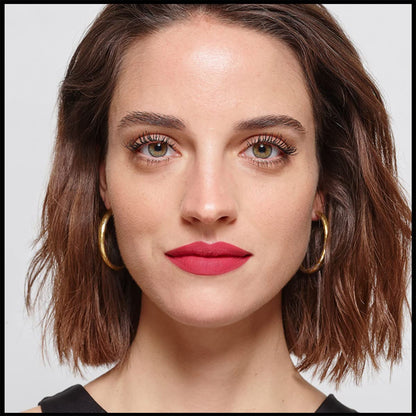 L'Oréal Paris Labial en Barra Mate con Ácido Hialurónico, Color Riche Intense Volume Matte |346 LE ROUGE DETERMINATION, 1.8g