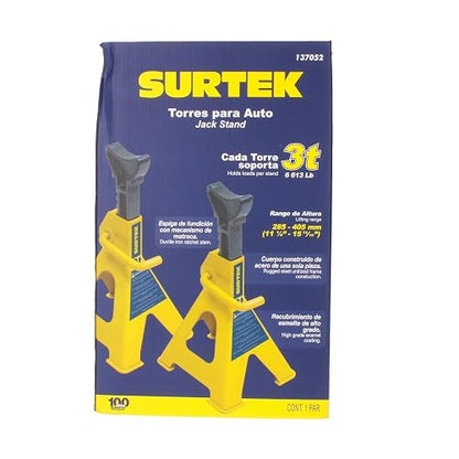 Surtek Torre para Automóvil 3 Toneladas, Amarillo