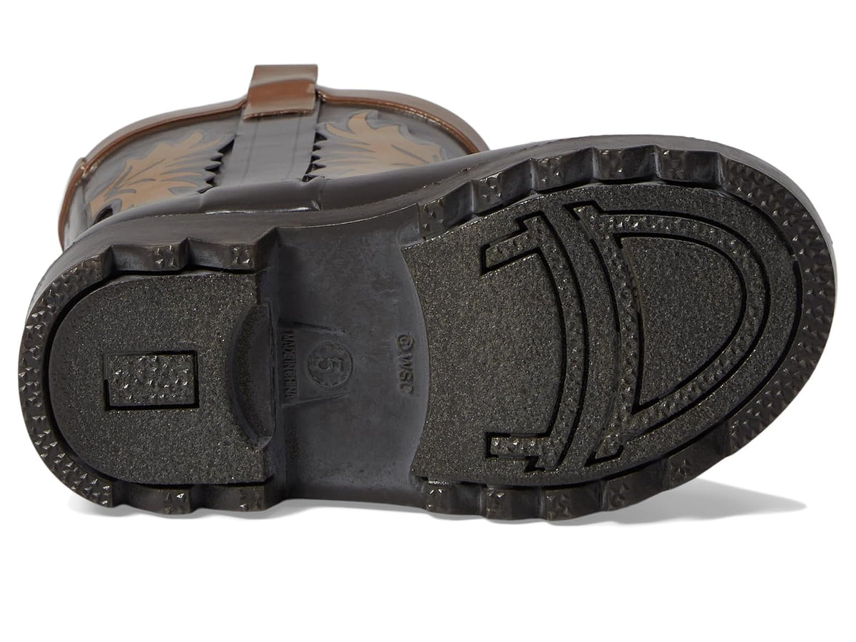 Western Chief Botas de lluvia de goma impermeables para niños