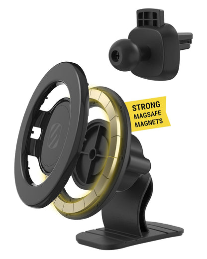 Scosche MagicMount Vent Soporte Magnético para Celular Negro - Dash - ventilación