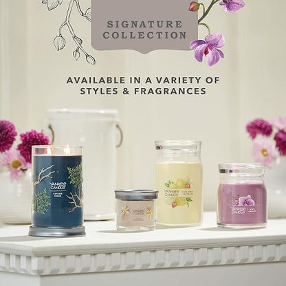 Yankee Candle - Vela de 2 mechas con aroma a canela espumosa, aroma de canela, tarro grande de 20 onzas, más de 60 horas de tiempo de combustión, Navidad | Vela navideña