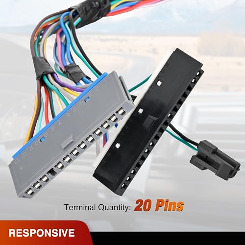 Nilight Interruptor de señal de giro Compatible con 1995 1996 1997 1998 1999 C1500 K1500 pick Tahoe Mounts C1500 K1500 pick zukon 1995-2000 Chevy C2500 K2500 K3500 C15000 C11111 500 K2500 pasacables