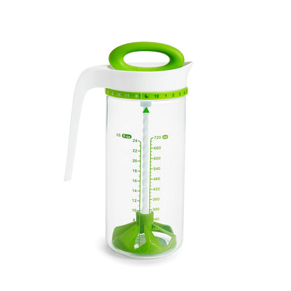 Munchkin Smart Blend - Jarra de mezcla de fórmula y almacenamiento de leche materna, 24 onzas, verde