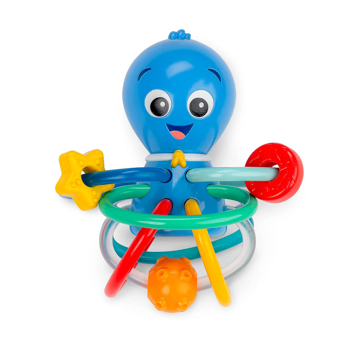 Mordedor y sonajero Opus el pulpo de Ocean Explorers, de Baby Einstein, a partir de 0 meses