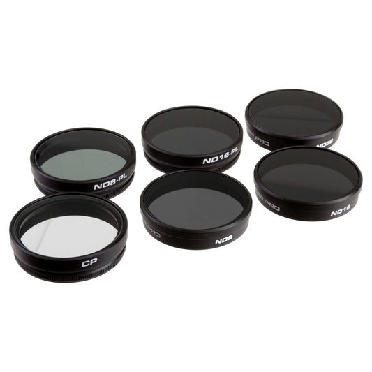 PolarPro Paquete de 6 filtros Profesionales para dji Phantom 4 / Phantom 3