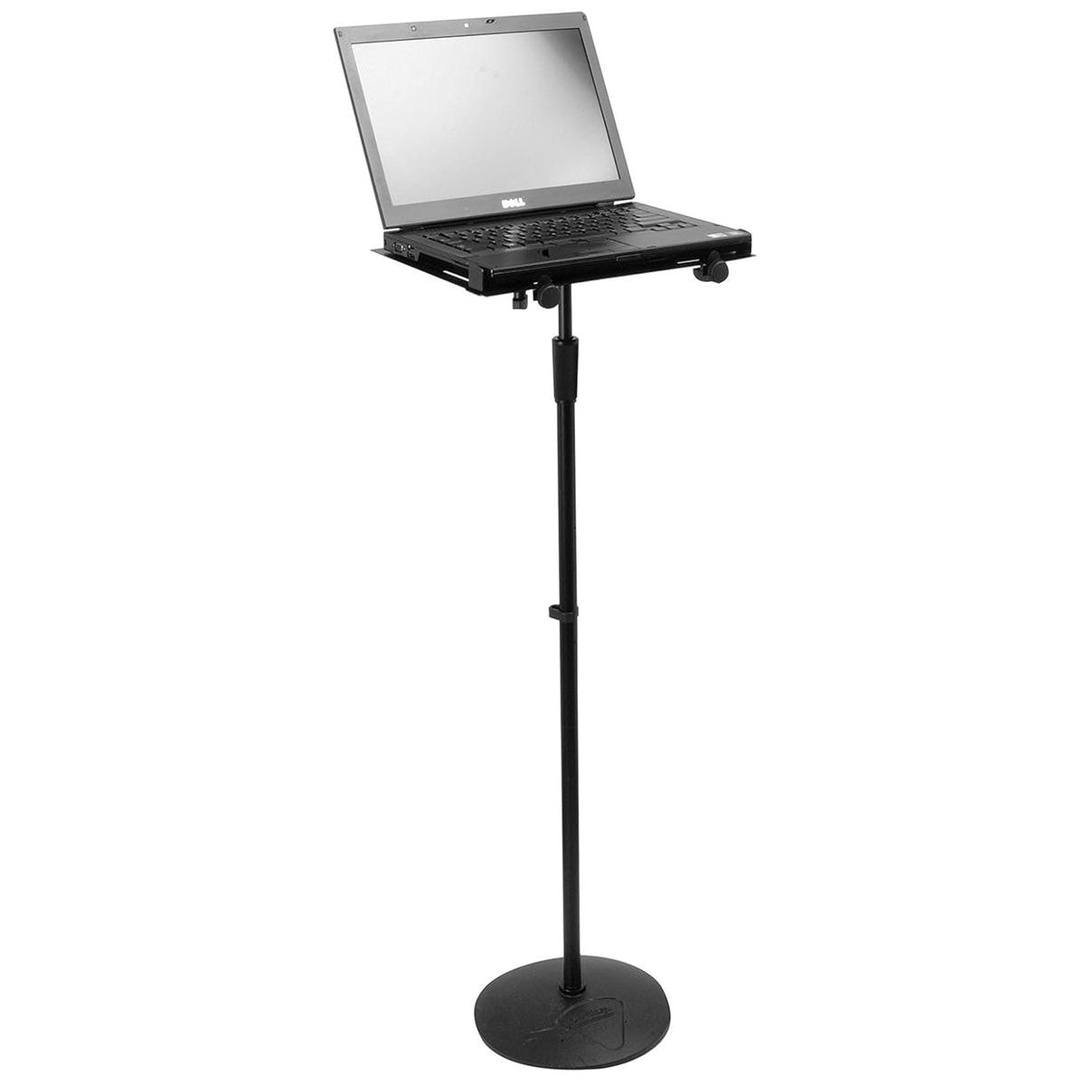 On-Stage MSA5000 - Soporte para laptop y tabletas | Versátil, ranuras de ventilación, pestañas ajustables, para estudio o escenarios